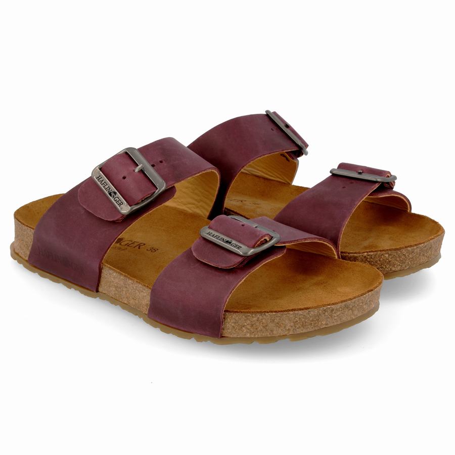 Haflinger Andrea Sandalen Damen Bordeaux | FPW2054PG