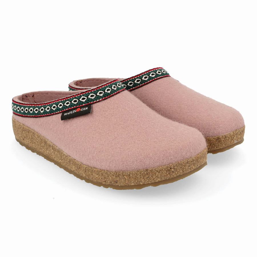 Haflinger Gz Clogs Damen Rosa | BGE6778NI