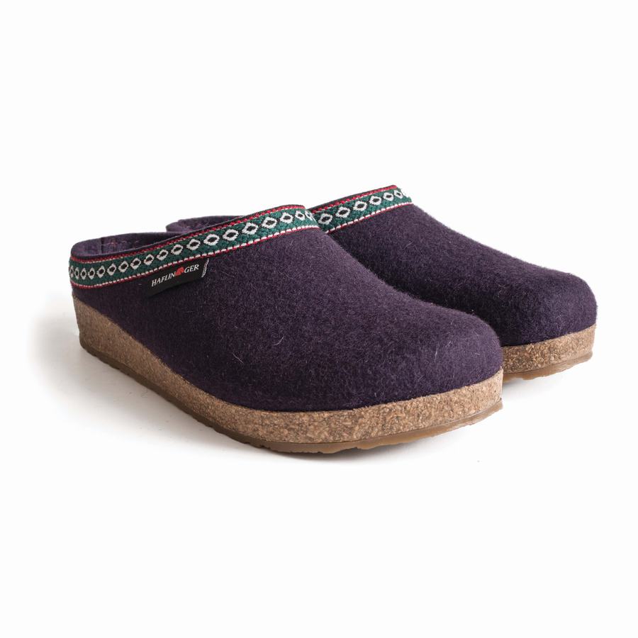 Haflinger Gz Clogs Herren Tiefeslila | FMA130DN