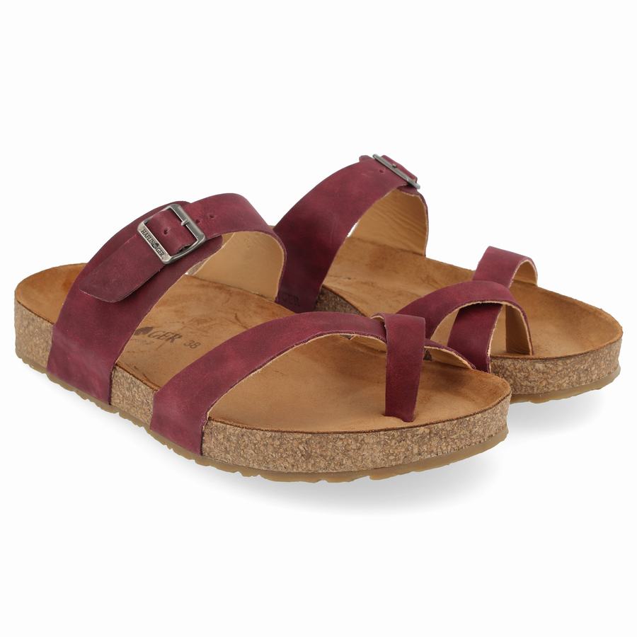 Haflinger Juno Sandalen Damen Lila | SWV4683XX