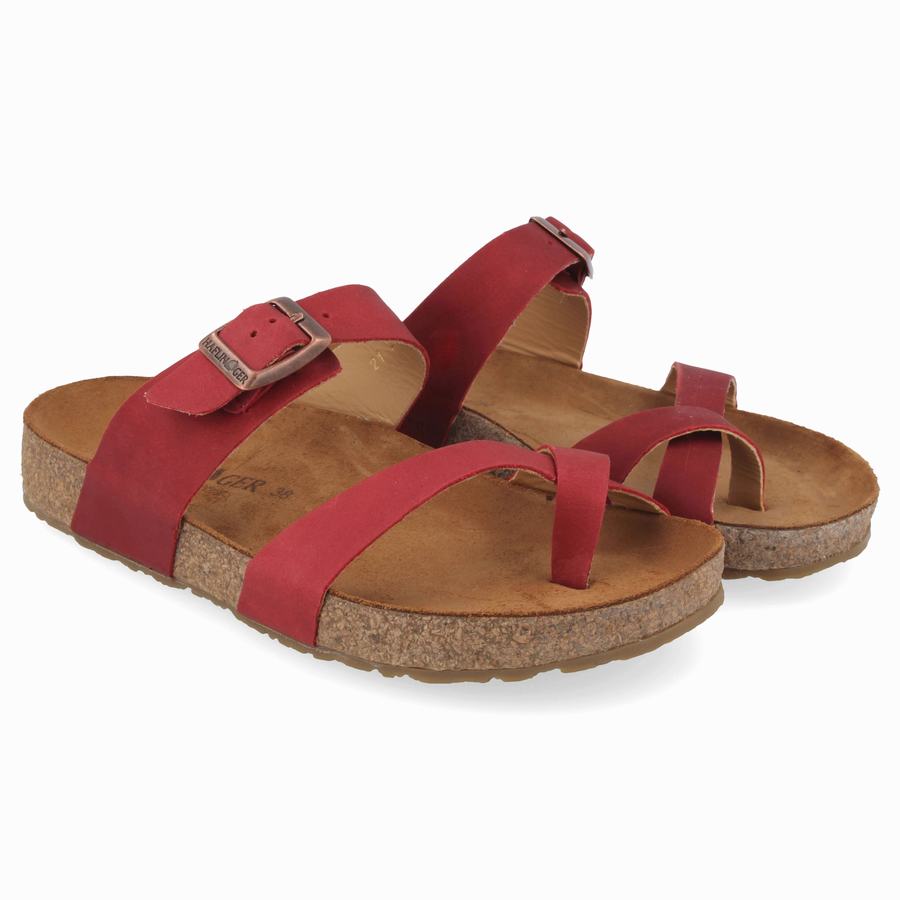 Haflinger Juno Sandalen Damen Rosa | VLW8633AN