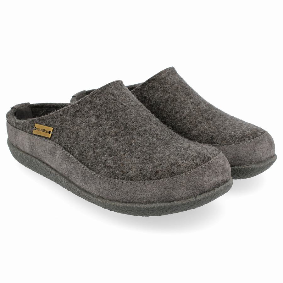 Haflinger Skane Clogs Damen Grau | RZK8033HF