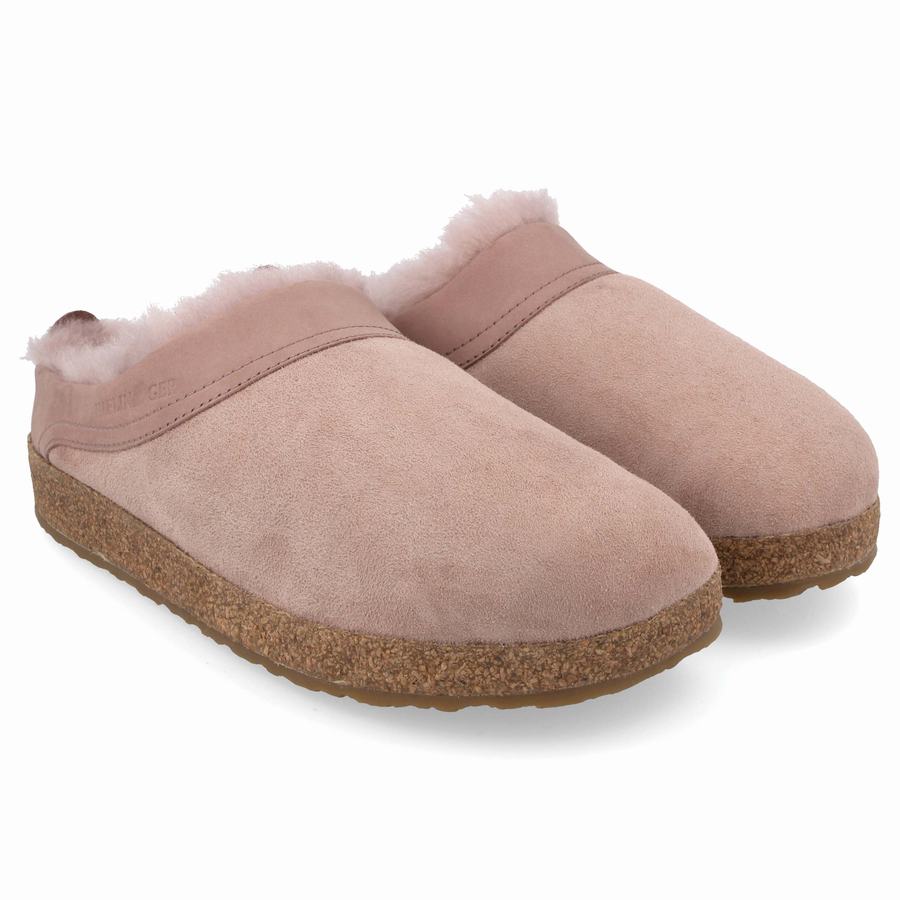 Haflinger Snowbird Clogs Damen Rosa | ZDH4038GF