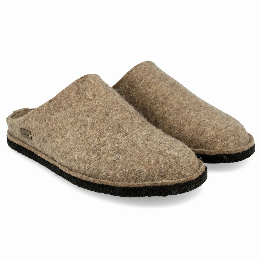 Haflinger Soft Novelty Hausschuhe Damen Beige | MGK5629TJ