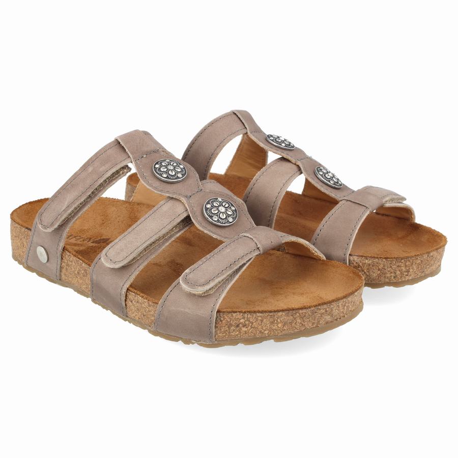 Haflinger Alice Sandalen Damen Beige | QWW90100LX