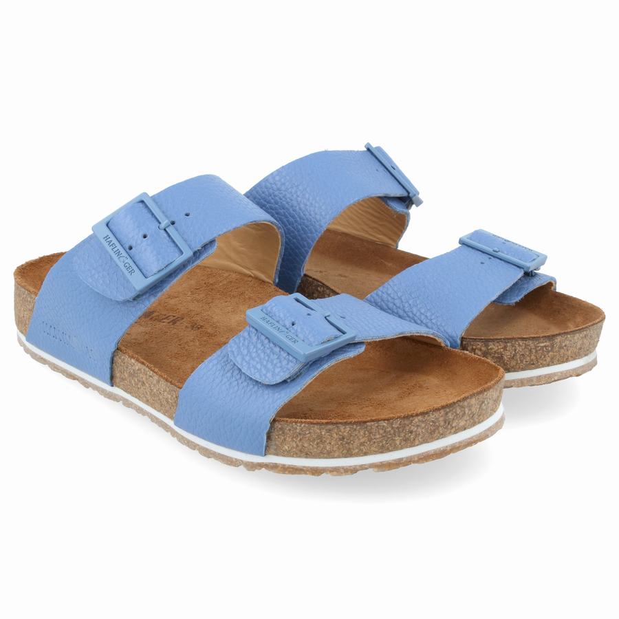 Haflinger Andrea Sandalen Damen Hellblau | YRJ100100TT