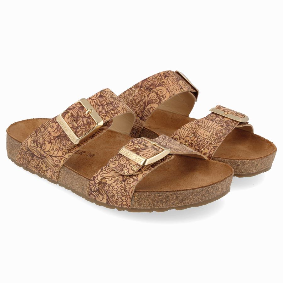 Haflinger Andrea Sandalen Damen Mehrfarbig | DUC5513KI