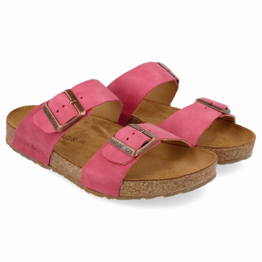 Haflinger Andrea Sandalen Damen Rosa Rot | AOF3510US