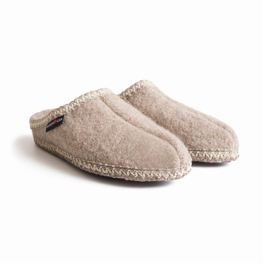 Haflinger As weicher Sohle Hausschuhe Damen Beige | ZYT2935OV