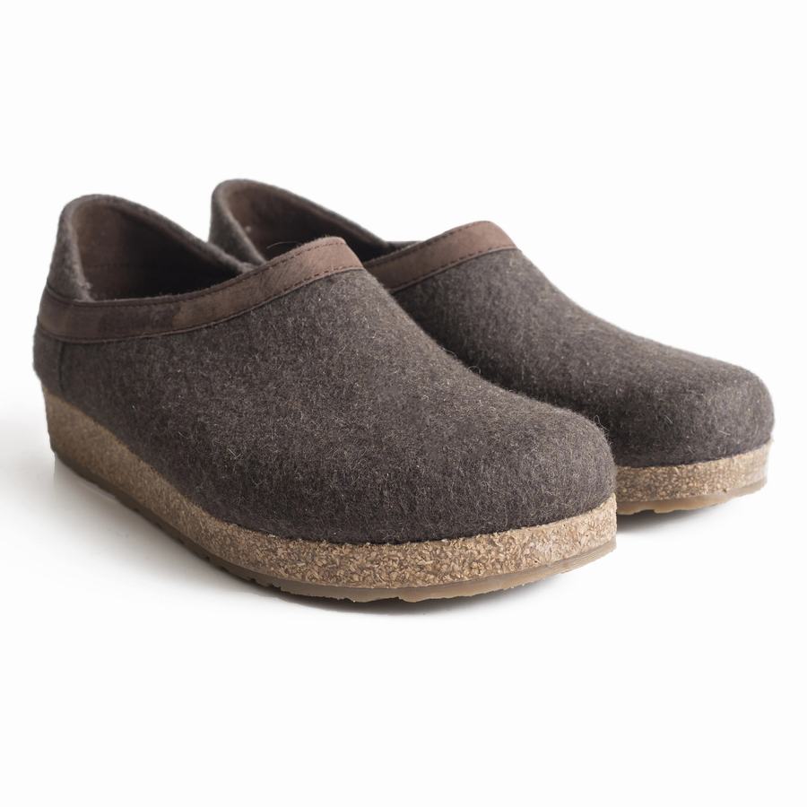 Haflinger Gzh Clogs Damen Braun | FXS9359UJ