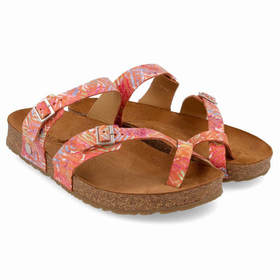 Haflinger Hedda Sandalen Damen Orange | JMW9676VX