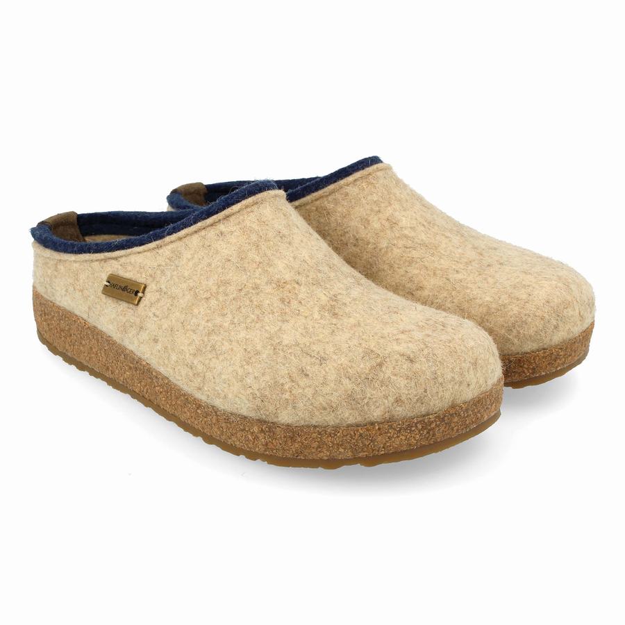 Haflinger Kris Clogs Damen Braun | YBM4458VU