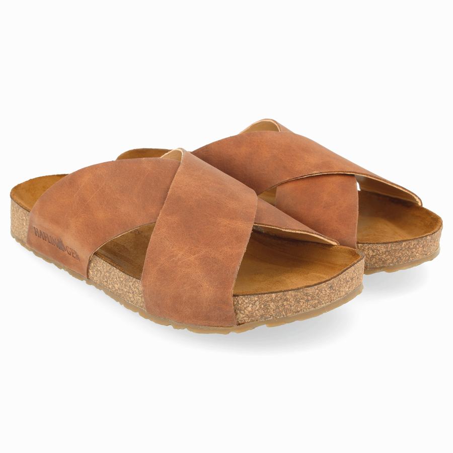 Haflinger Mio Sandalen Damen Orange | JFH3381FI