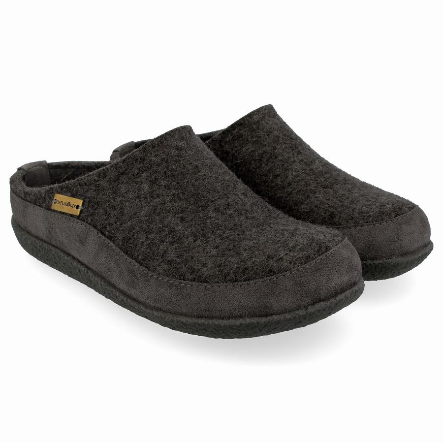 Haflinger Skane Clogs Damen Dunkelgrau | CWR5793FN